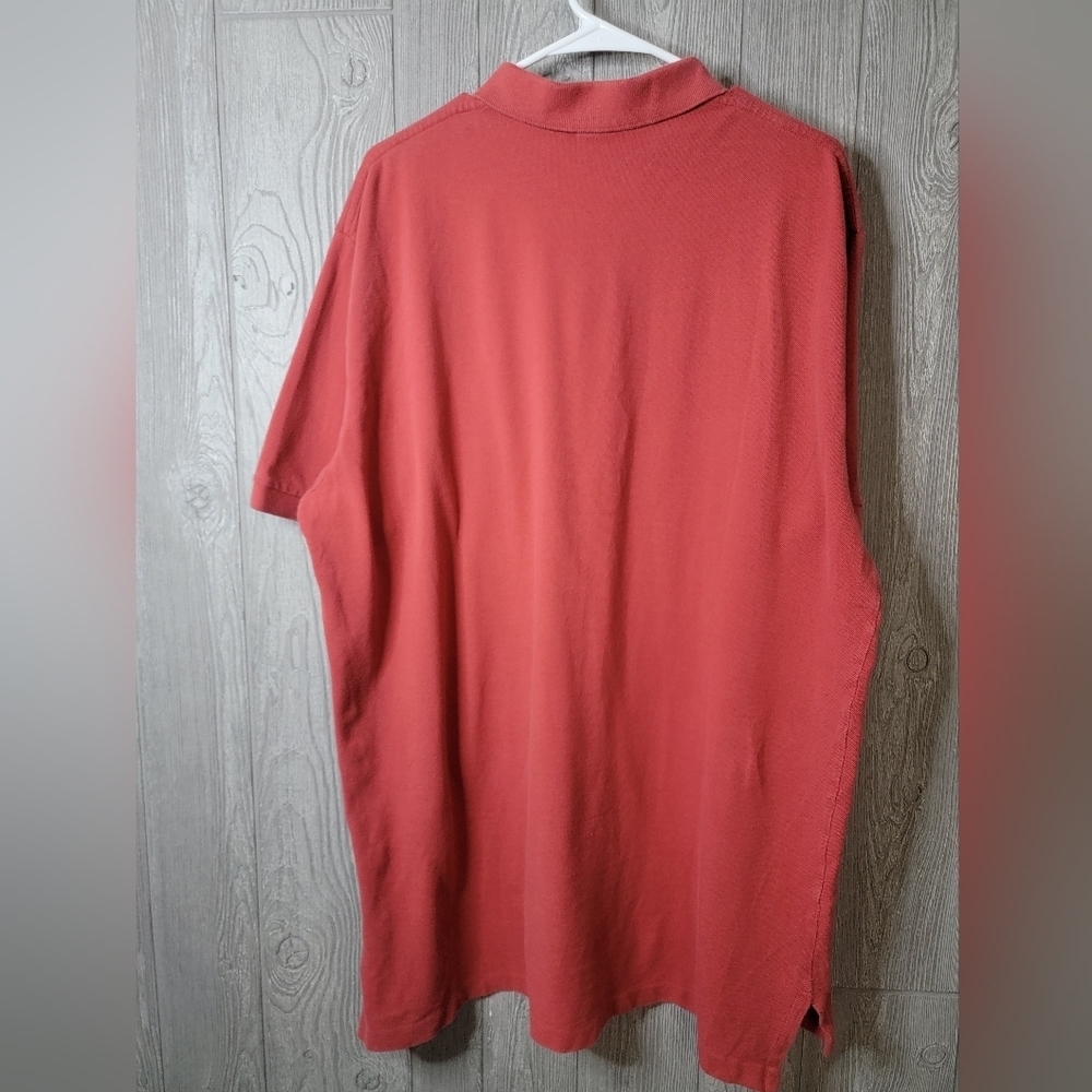 Ralph Lauren Men's‎ Polo Shirt in Rich Red/orange Color - Picture 3 of 4